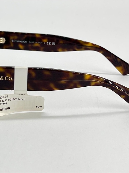 Tiffany & Co Acetate Tortoise Sunglasses TF4230 Brown Yellow 54/17 main image 5